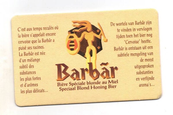 Sottobicchiere Barbar Biere Speciale Blonde au Miel