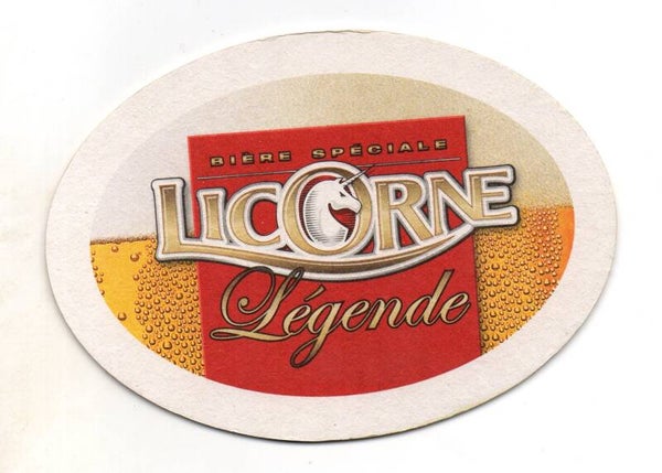 Sottobicchiere Licorne Lègende ovale