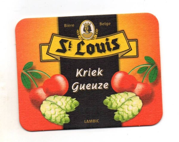 Sottobicchiere St. Louis Kriek Gueuze lambic