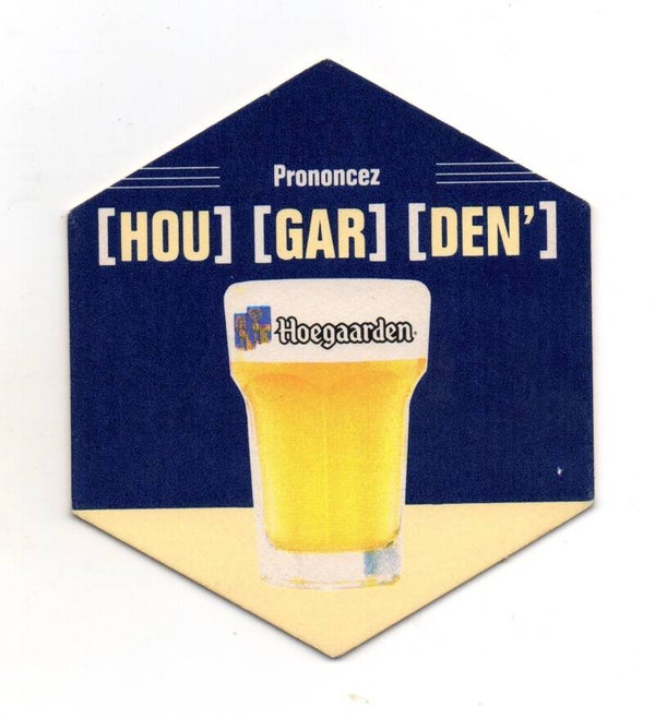 Sottobicchiere Hoegaarden Hou Gar Den'