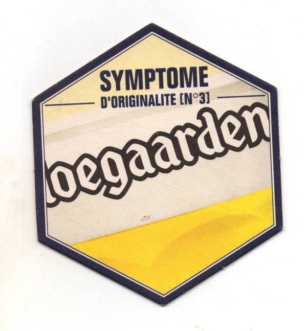 Sottobicchiere Hoegaarden Symptome d'originalite nr 3