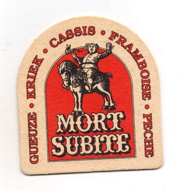 Sottobicchiere Mort Subite vintage