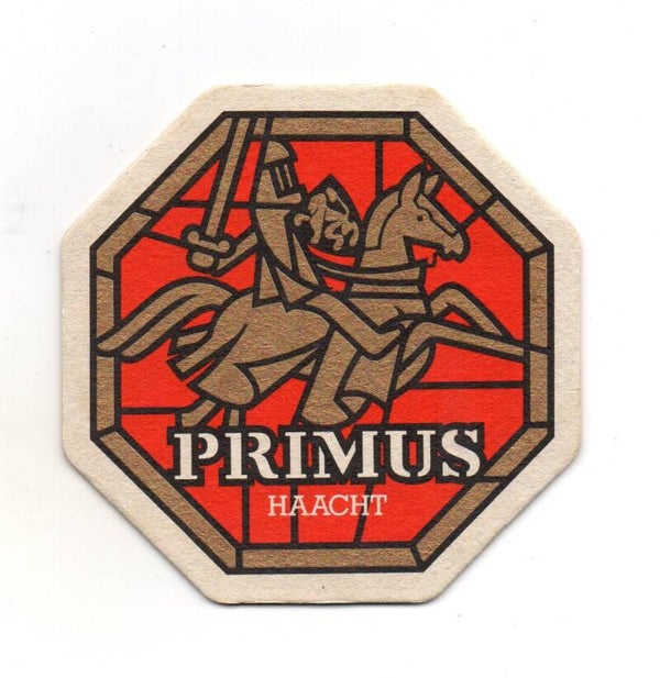 Sottobicchiere Primus Haacht red