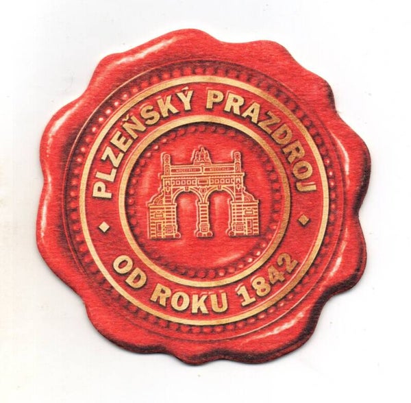 Sottobicchiere Pilsner Urquell rosso