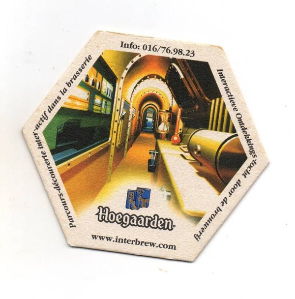 Sottobicchiere Hoegaarden Interbrew