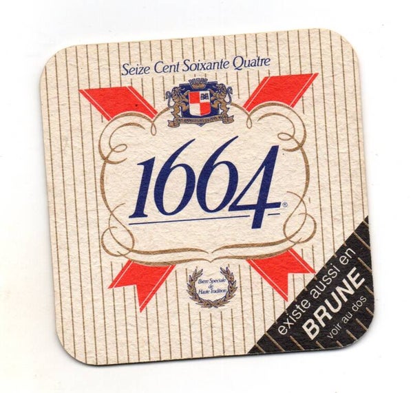Sottobicchiere Kronenbourg 1664 Brune