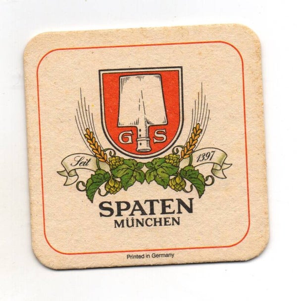 Sottobicchiere Spaten Munchen vintage