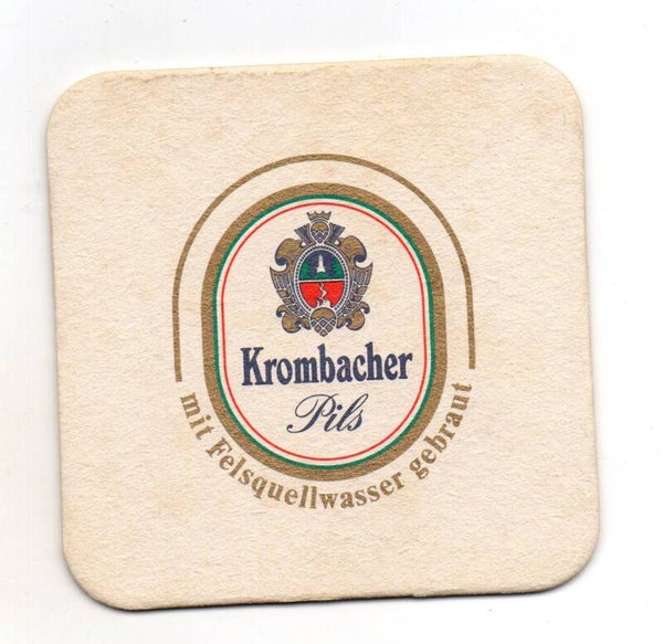 Sottobicchiere Krombacher Pils vintage