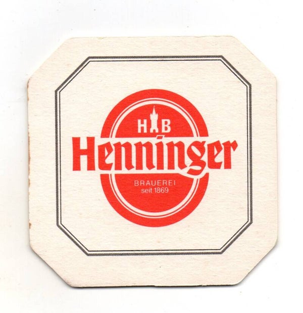 Sottobicchiere Henninger vintage