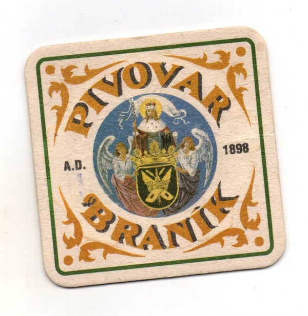 Sottobicchiere Pivovar Branik 1898 vintage