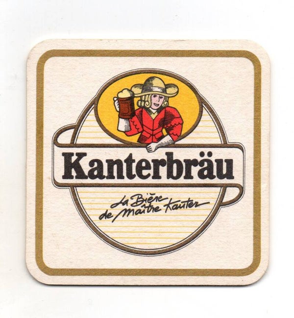 Sottobicchiere Kanterbrau / Gold de Kanterbrau vintage