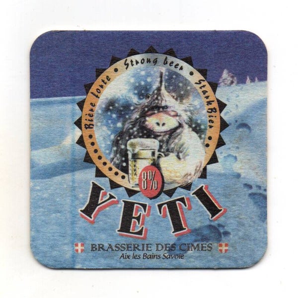 Sottobicchiere Yeti 8% Brasserie des Cimes