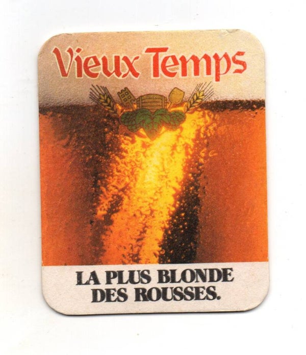 Sottobicchiere Vieux Temps La Plus Blonde des Rousses