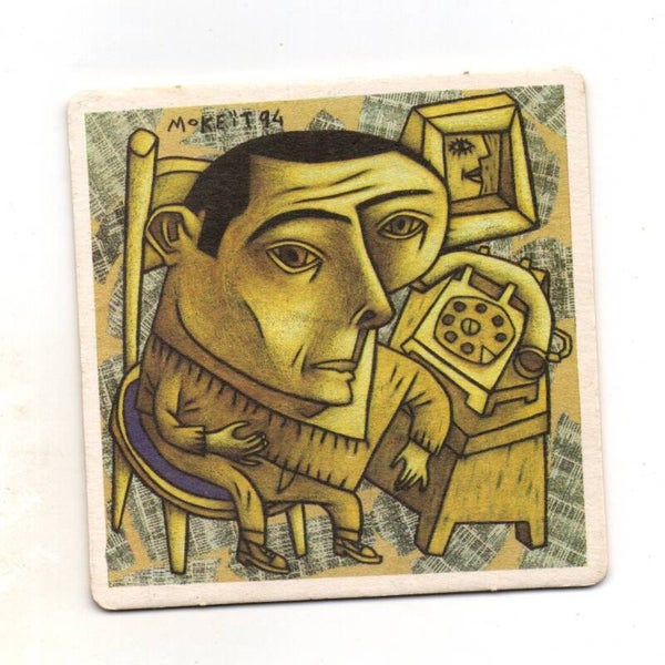 Sottobicchiere Kronenbourg Art ed. 95 Mokeit 94 telefono