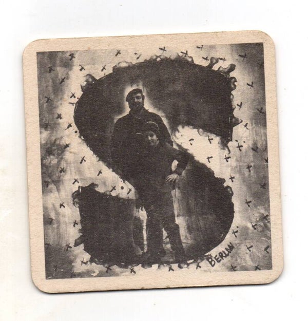 Sottobicchiere Kronenbourg 1664 Sous Bok Art Louis Jammes "S"