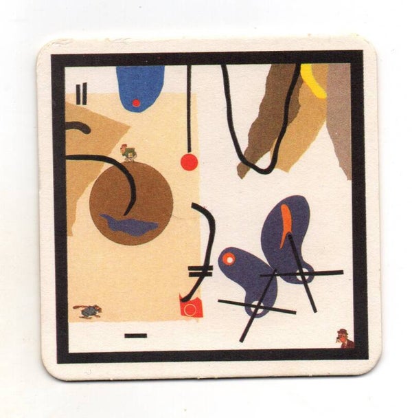 Sottobicchiere Kronenbourg 1664 Art ed. 93 Octavio Blasi_1