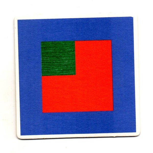 Sottobicchiere Kronenbourg 1664 Art Ed. 94 Alain Balzac blu