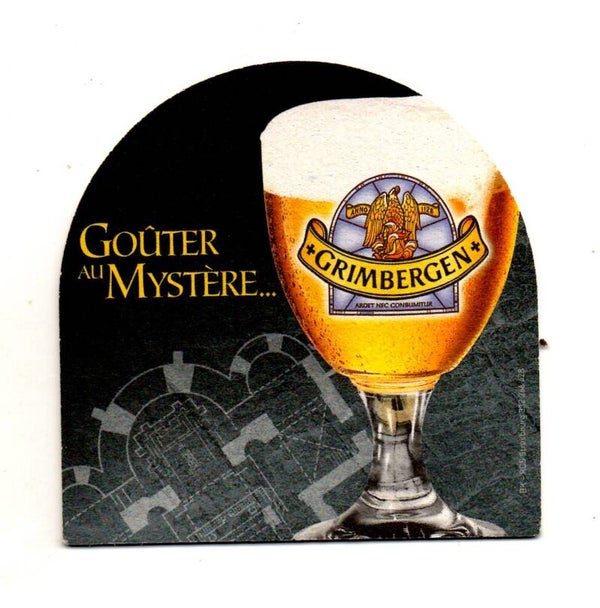 Sottobicchiere Grimbergen Mystere