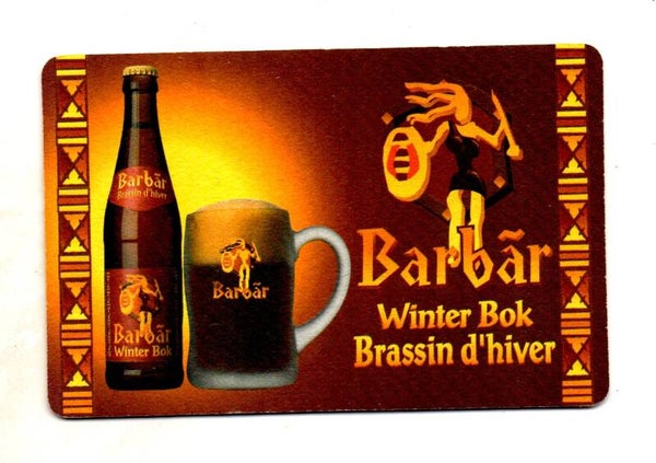 Sottobicchiere Barbar Winter Bok Brassin d'Hiver / Blonde