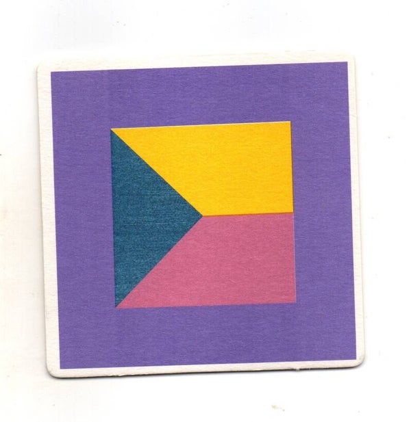 Sottobicchiere Kronenbourg 1664 Art Ed. 94 Alain Balzac viola