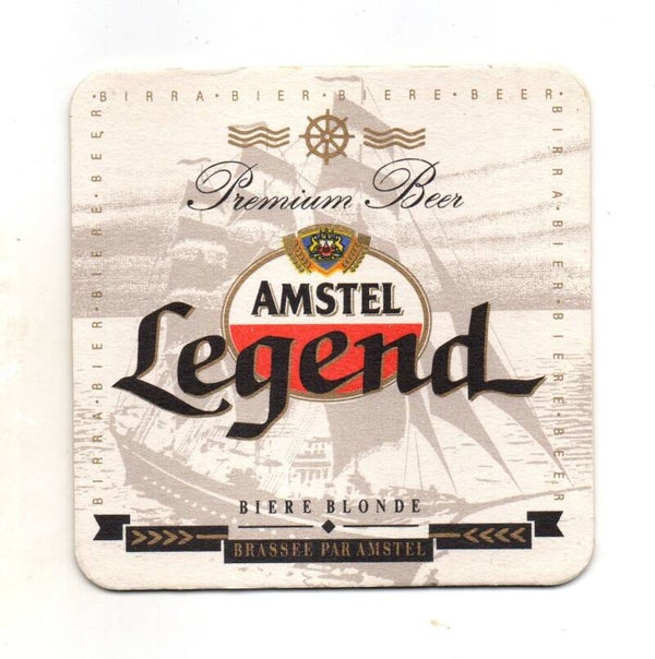 Sottobicchiere Amstel Legend biere blonde