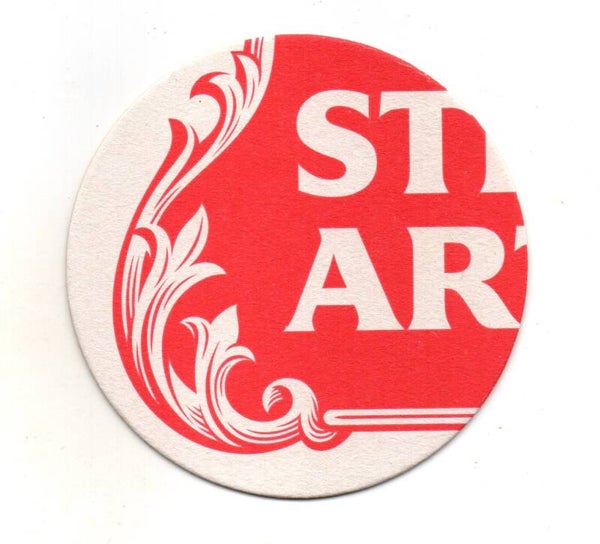 Sottobicchiere Stella Artois red star rotondo