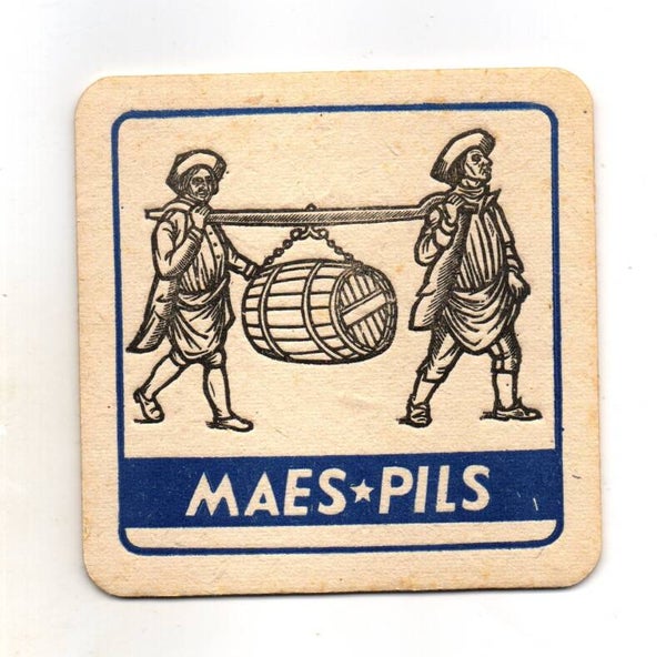 Sottobicchiere Maes Pils vintage