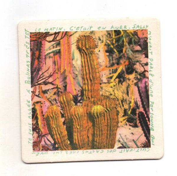 Sottobicchiere Kronenbourg 1664 Art Ed.95 Elizabeth Lennard cactus