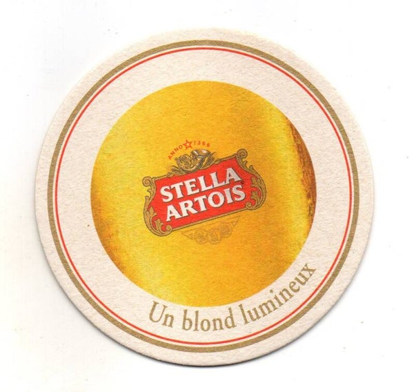 Sottobicchiere Stella Artois un blond lumineux