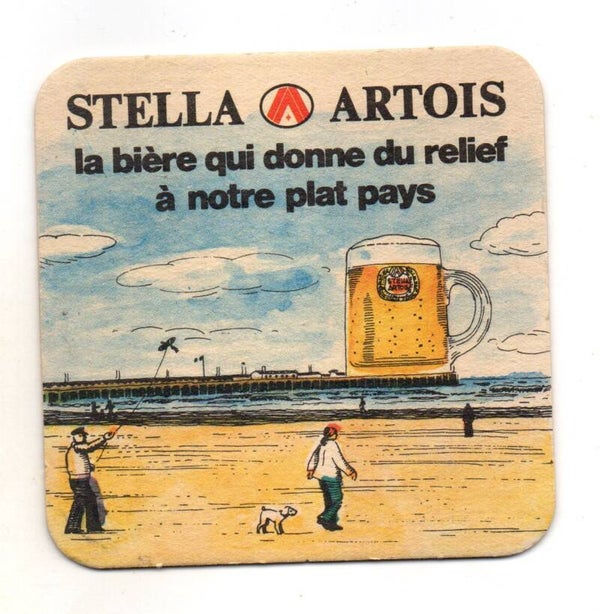 Sottobicchiere Stella Artois mug vintage