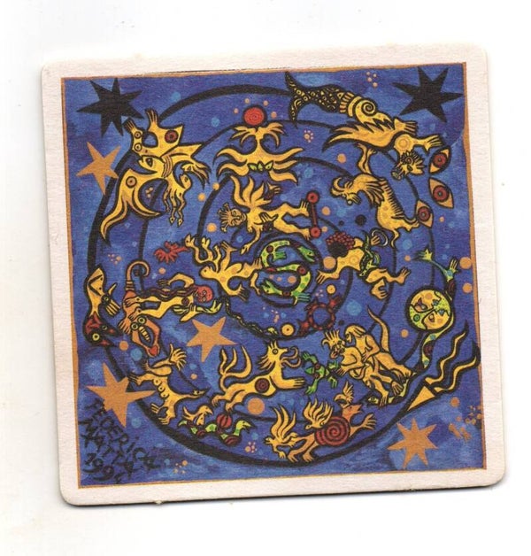 Sottobicchiere Kronenbourg 1664 Art Ed.94 Federica Matta zodiaco