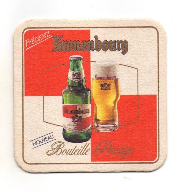 Sottobicchiere Kronenbourg bouteille prestige