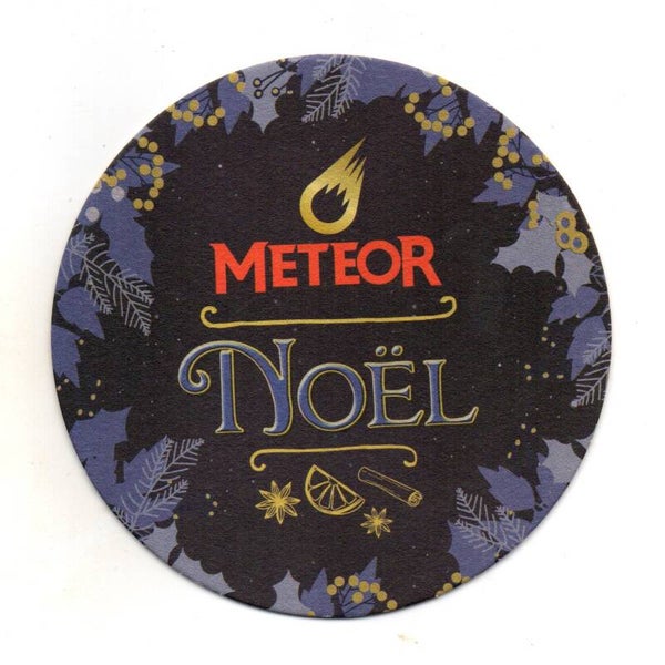 Sottobicchiere Meteor Noel rotondo