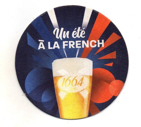 Sottobicchiere Kronenbourg 1664 Un etè a La French