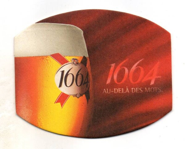 Sottobicchiere Kronenbourg 1664 des mots_1 euro