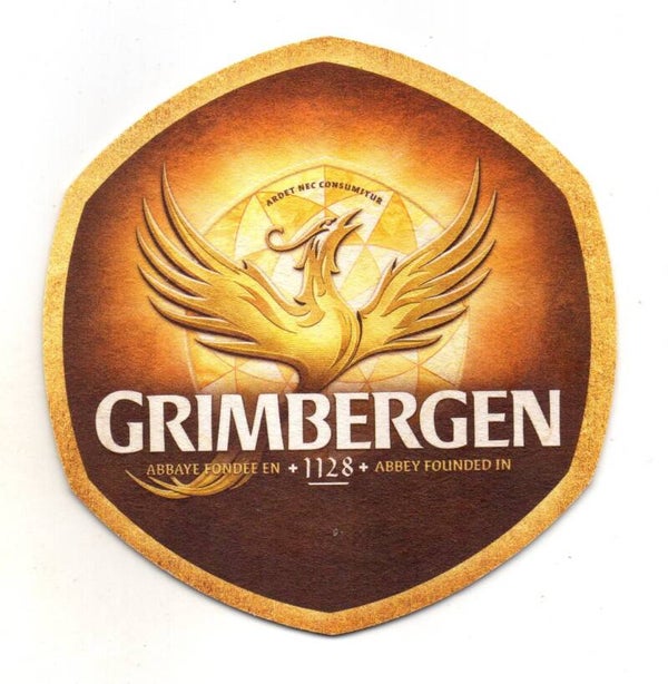Sottobicchiere Grimbergen Abbaye fondee en 1128