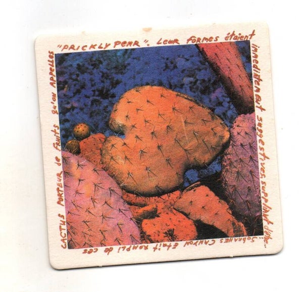 Sottobicchiere Kronenbourg 1664 Art Ed.95 Elizabeth Lennard fico d'india