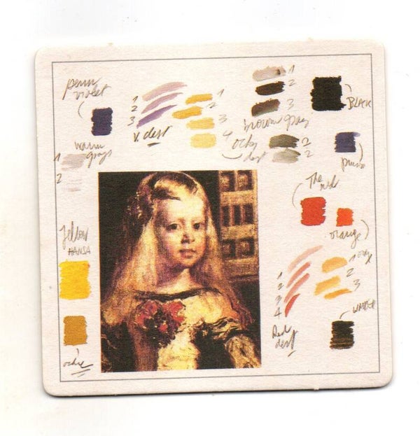 Sottobicchiere Kronenbourg 1664 Art ed.94 Osvaldo Romberg bambina