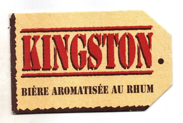 Sottobicchiere Kingston Biere aromatisee au Rhum