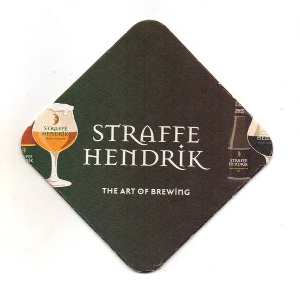 Sottobicchiere Straffe Hendrik The Art of Brewing rombo
