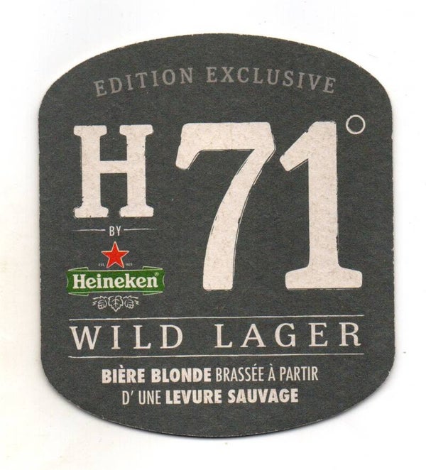 Sottobicchiere Heineken H71 wild lager