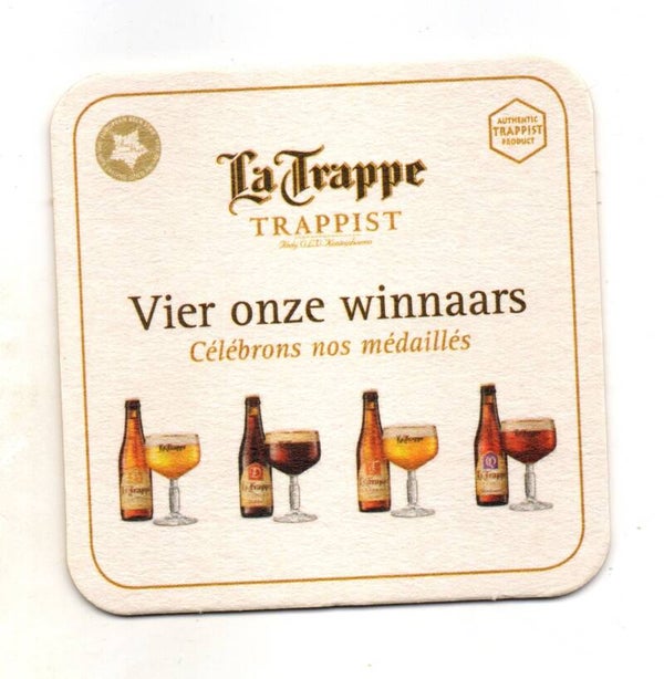 Sottobicchiere La Trappe Trappist Celebrons nos Medailles