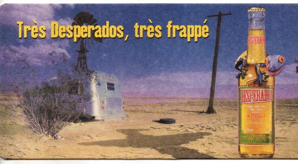 Sottobicchiere Desperados salamandra