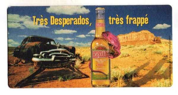 Sottobicchiere Desperados iguana viola