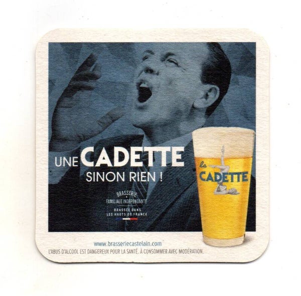 Sottobicchiere Cadette sinon rien