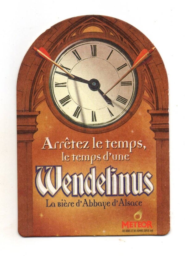 Sottobicchiere Wendelinus arrètez le temps 3 verres