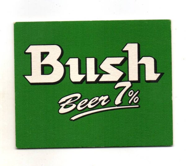Sottobicchiere Bush Beer 7% rettangolo