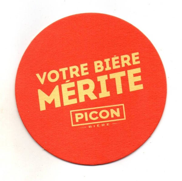 Sottobicchiere Picon votre biere merite