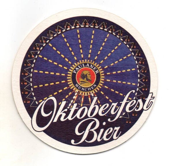 Sottobicchiere Paulaner Munchen Oktoberfest Bier
