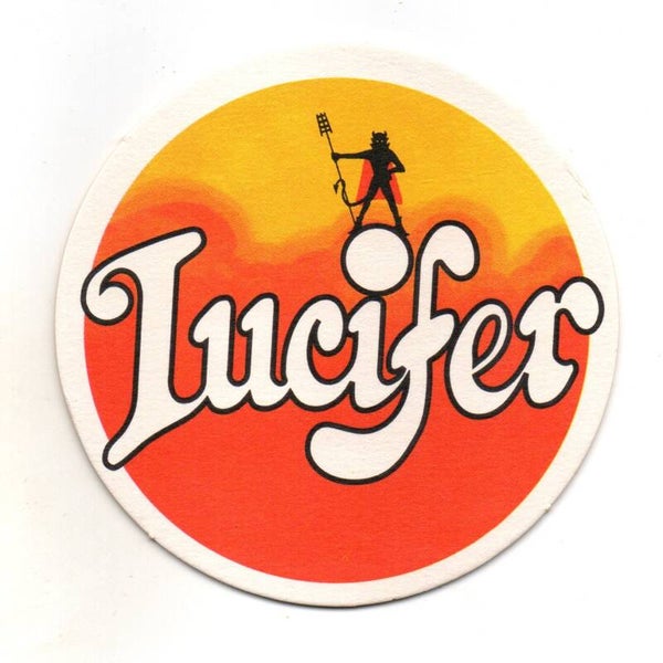 Sottobicchiere Lucifer / Riva Blanche rotondo